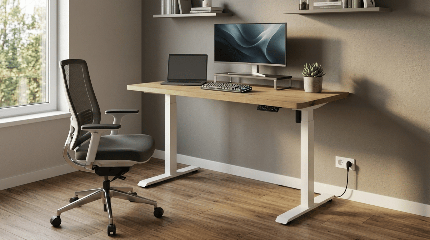 BIMotion 1S 140x70x3,2 cm dąb artisan biały