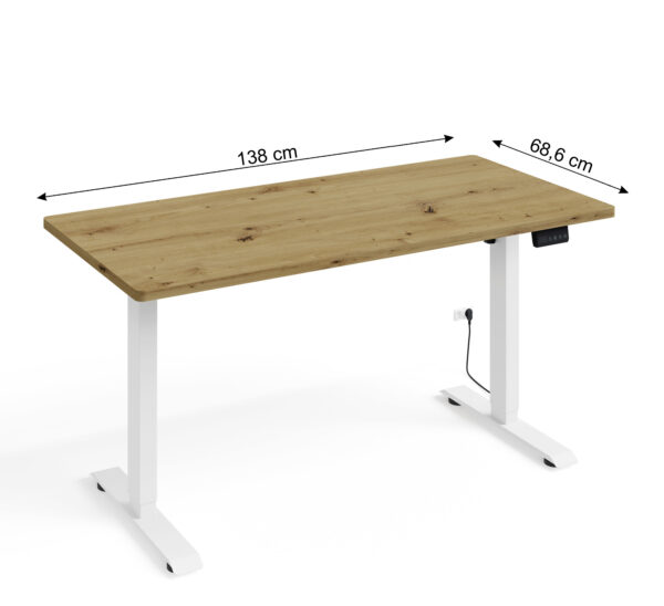 BIMotion 1S 138 Bialy Artisan wymiar