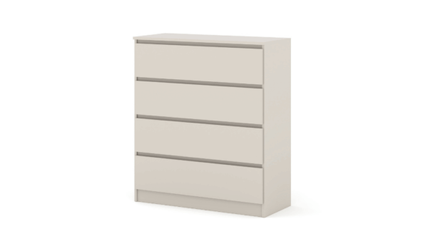 Komoda MAJA S4 90 cm kaszmir 4 szuflady
