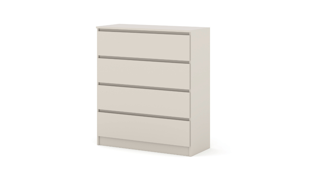 Komoda MAJA S4 90 cm kaszmir 4 szuflady
