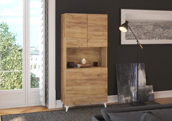 MEGAN 1 aranżacja 1 craft złoty