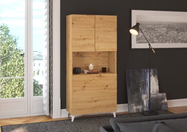 MEGAN 1 aranżacja 1 dąb artisan