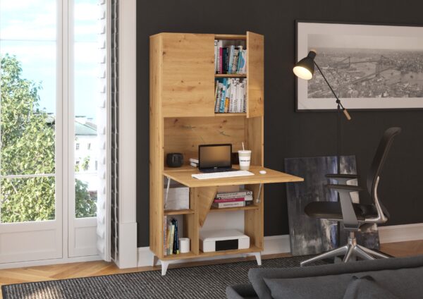 MEGAN 1 aranżacja 1 dąb artisan open