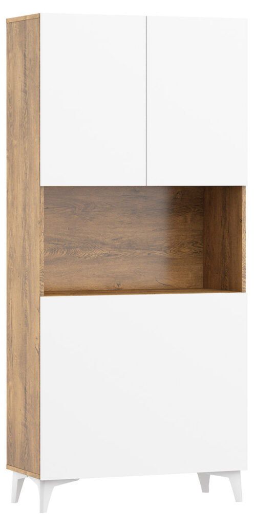 MEGAN 1 dąb burgundzki biały połysk kopia