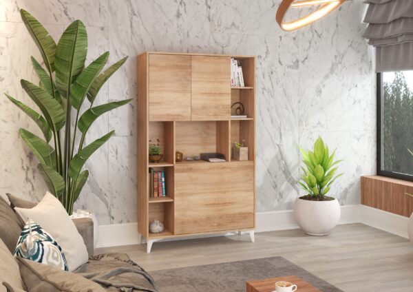 MEGAN 2 aranżacja 1 sonoma jasna