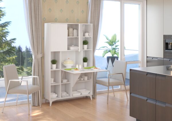 MEGAN 2 aranżacja 3 biały open