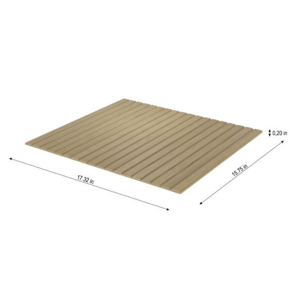 NAKLADKA DAB Uklad plaski — wymiar CALE