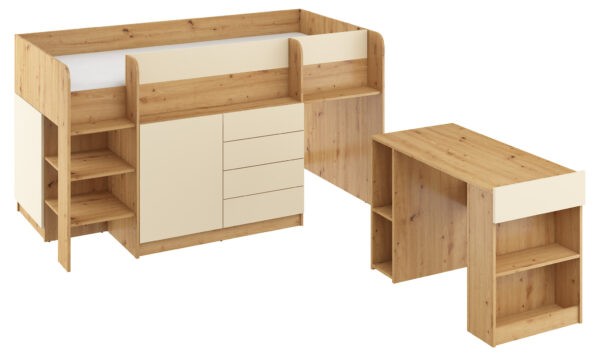 SMILE L dąb artisan krem open1 kopia