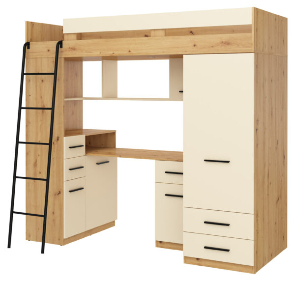 SMYK L dąb artisan krem kopia