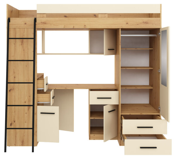 SMYK L dąb artisan krem open kopia