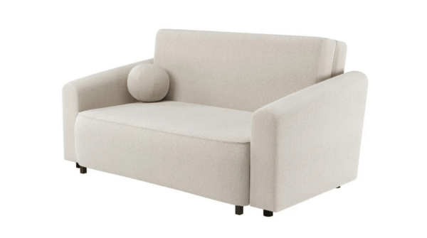 Sofa rozkładana NESSO 130 cm 2DL jasny beż