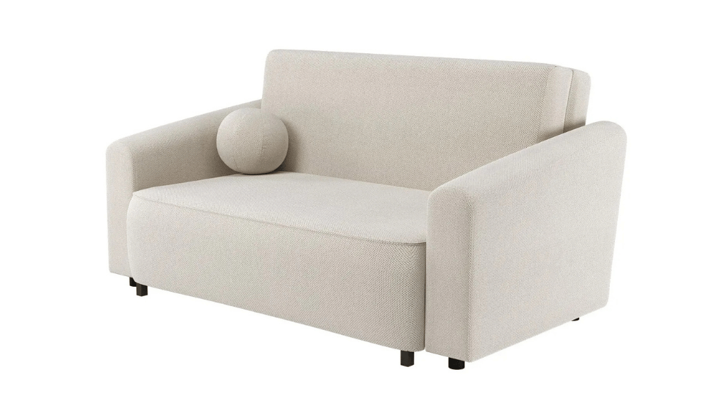 Sofa rozkładana NESSO 130 cm 2DL jasny beż