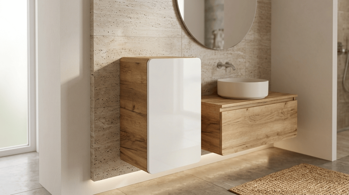 Szafka łazienkowa ARUBA WHITE 35cm dolna wisząca 1D