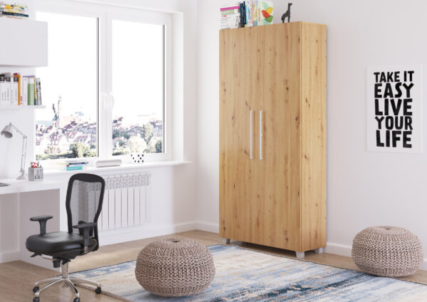 TEDDY 90 aranżacja dąb artisan