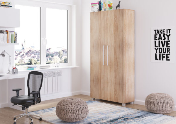 TEDDY 90 aranżacja sonoma jasna