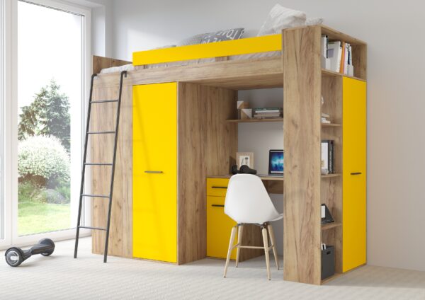 VERANA L aranżacja bok craft złoty żółty