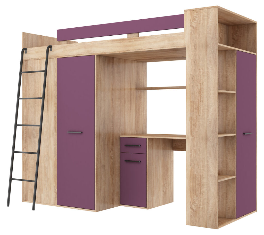 VERANA L bok sonoma jasna fiolet kopia