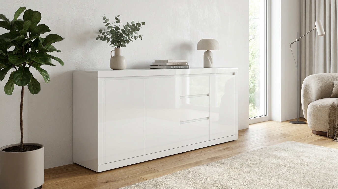 komoda bello bianco iv bialy mat polysk generated