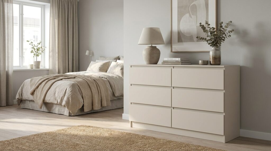 komoda maja s6 120 cm kaszmir