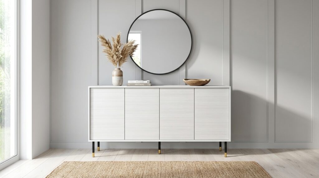 komoda sherwood 180 cm 4d frezowana bialy mat generated