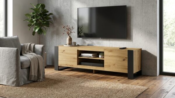 szafka rtv komoda mondi 188 cm dab artisan stojaca 2 generated