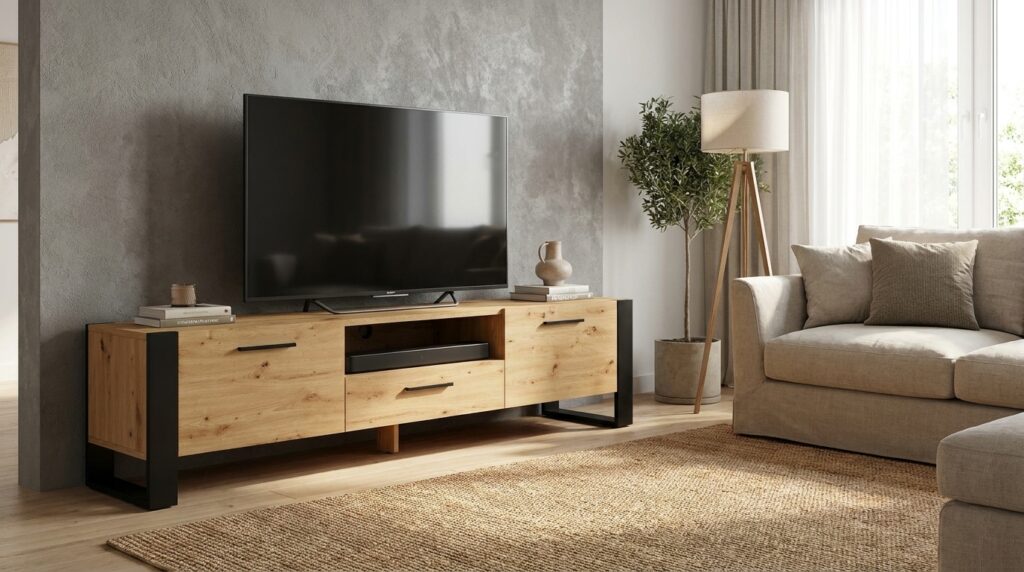 szafka rtv nuka 200 cm dab artisan stojaca 2 generated