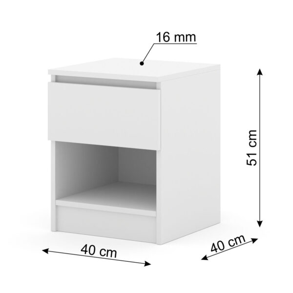 5903769752119 MAJA 40 1S Biala WYMIAR