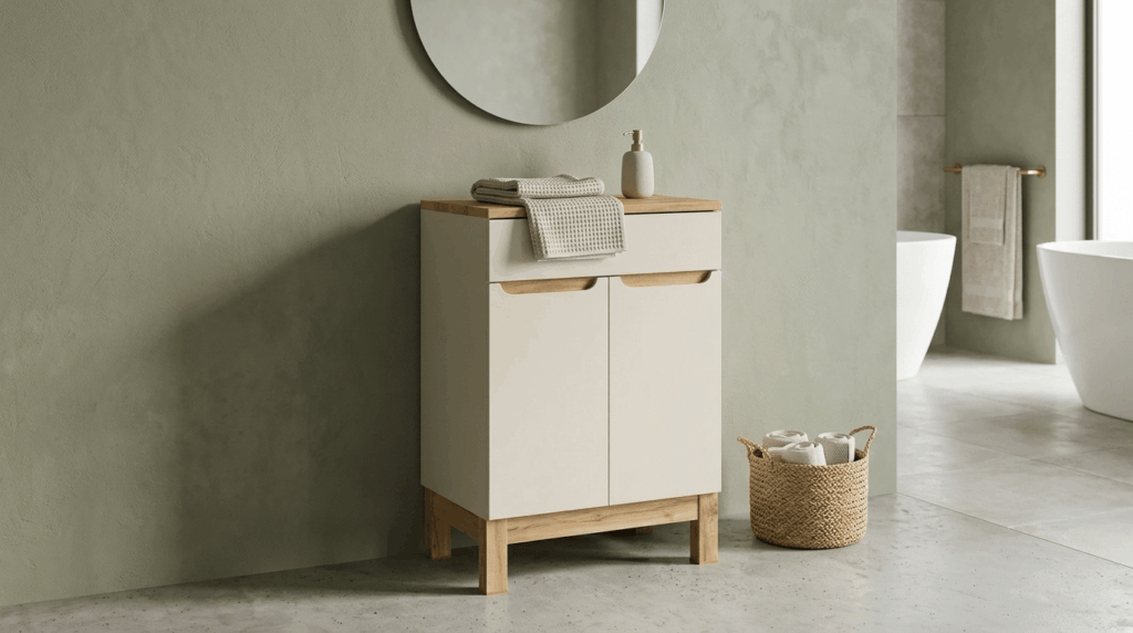 Szafka BALI Kaszmir 60cm z blatem 2D