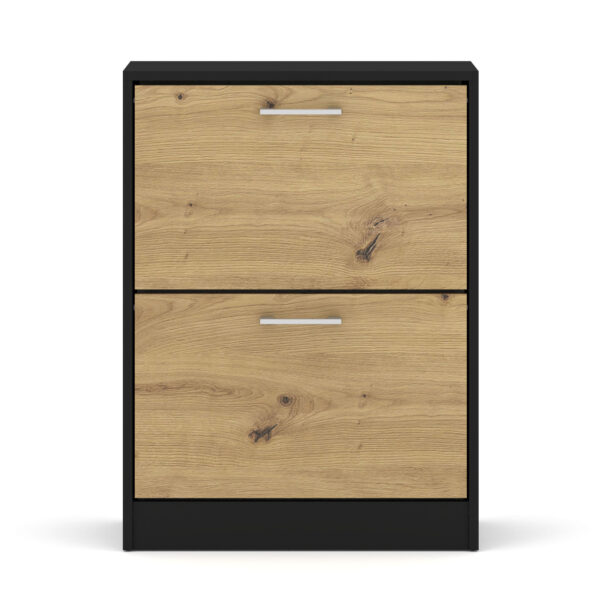 IGA 2D SzafkaNaButy Czarna Artisan front