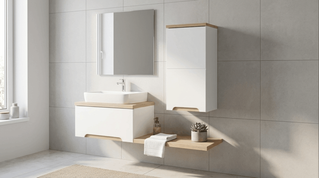 Szafka łazienkowa górna Bali White 35cm 1D