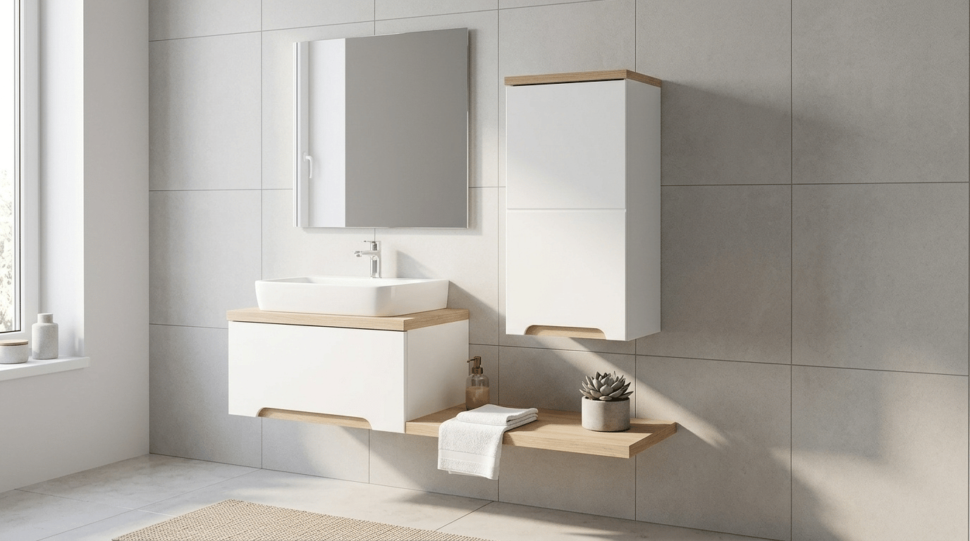 Szafka łazienkowa górna Bali White 35cm 1D