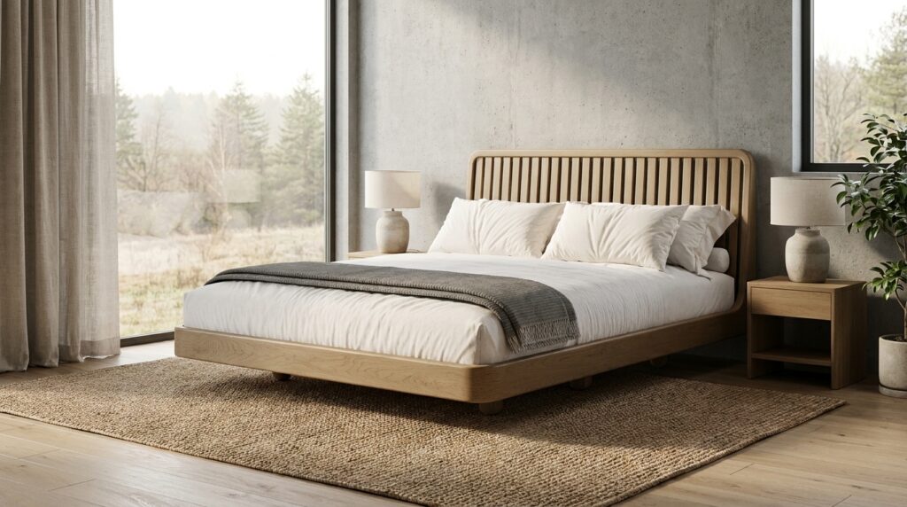lozko austin 120cm jesion lite drewno generated