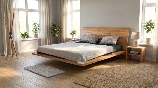 lozko ray 120cm jesion lite drewno