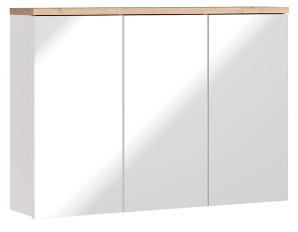 szafka z lustrem bali white