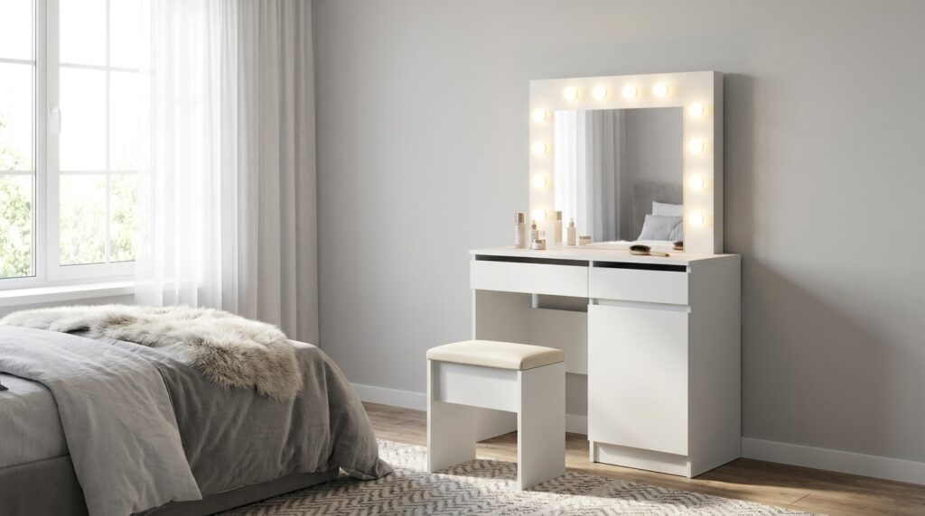 toaletka hollywood 95 cm biala generated