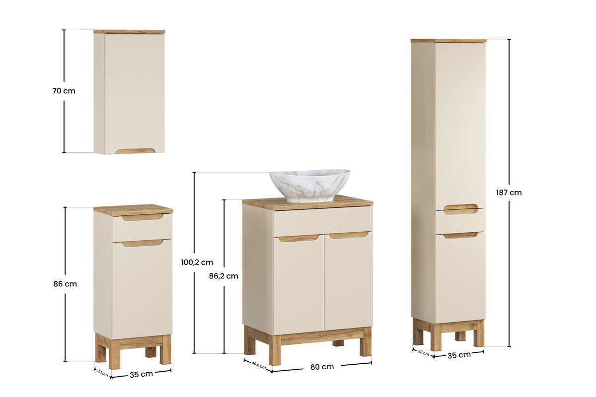 zestaw bali kaszmir 60cm3