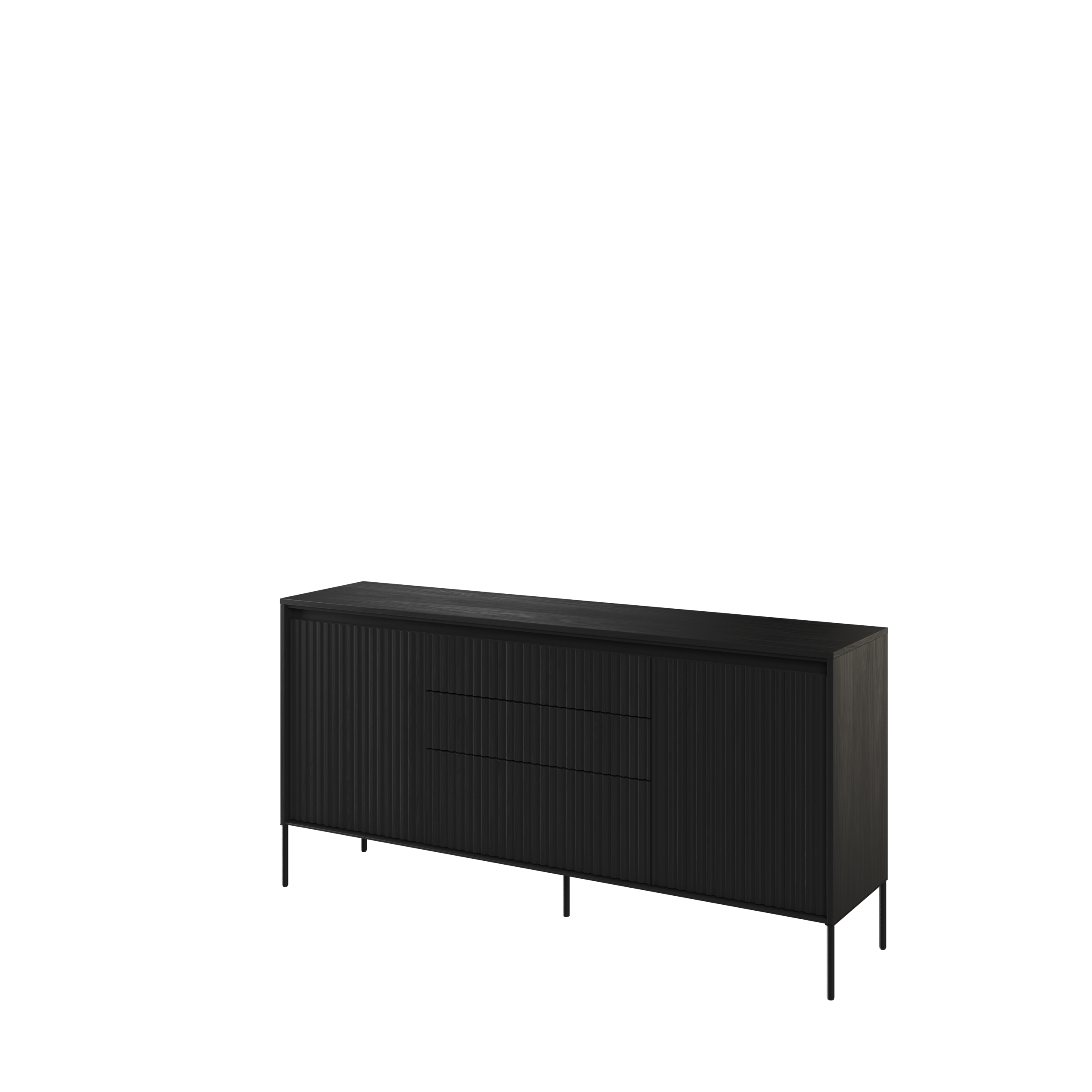 komoda czarny trend