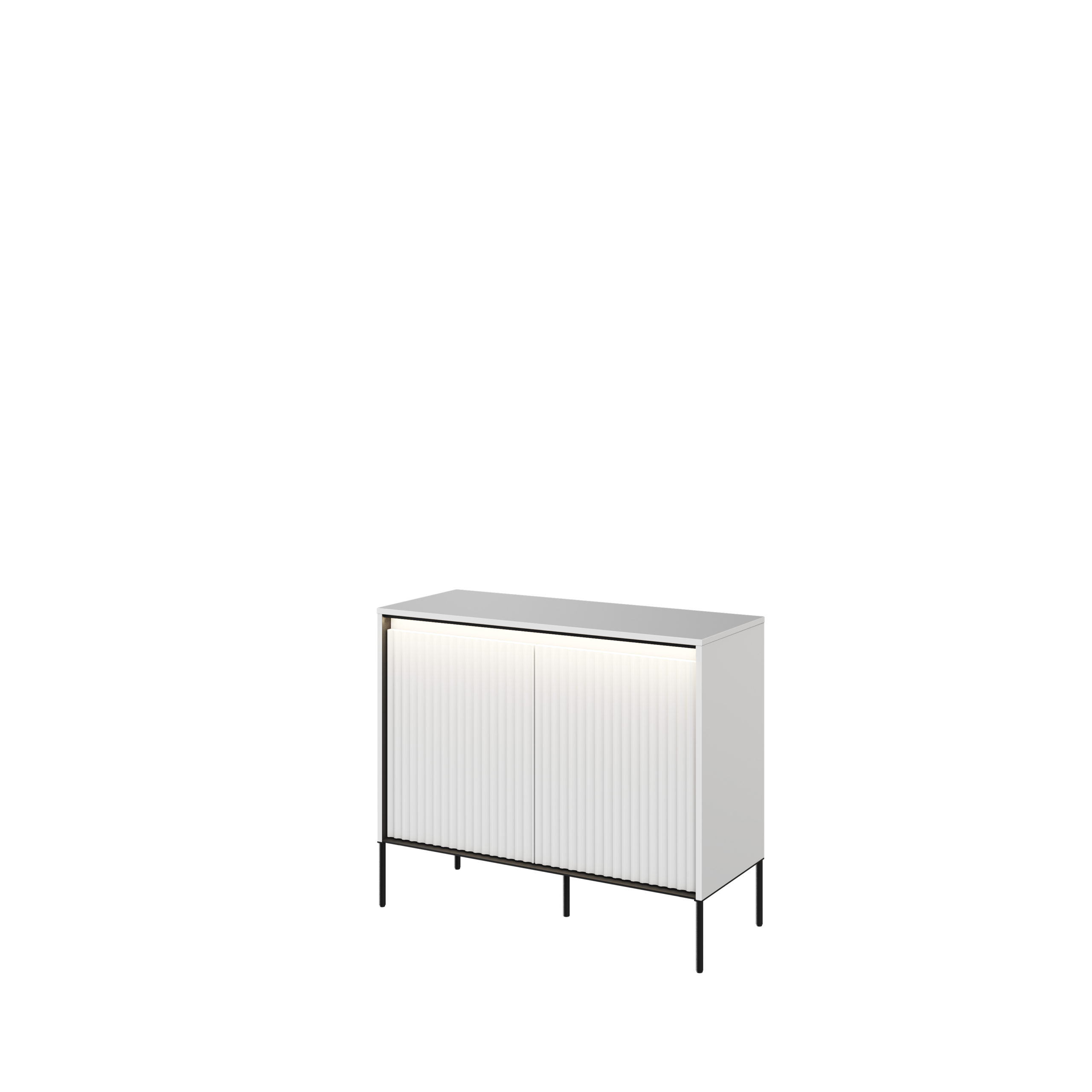 komoda 2d biały