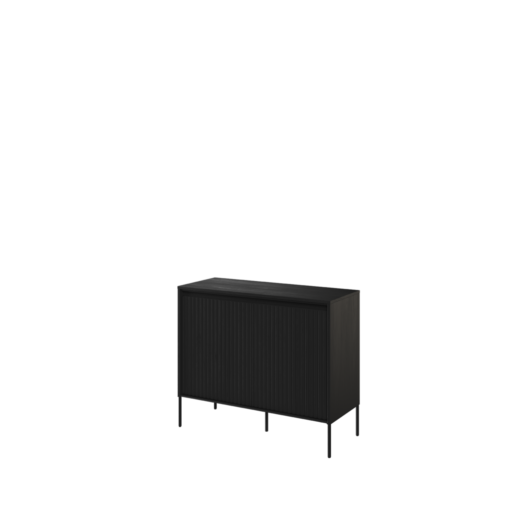 komoda 2d czarny