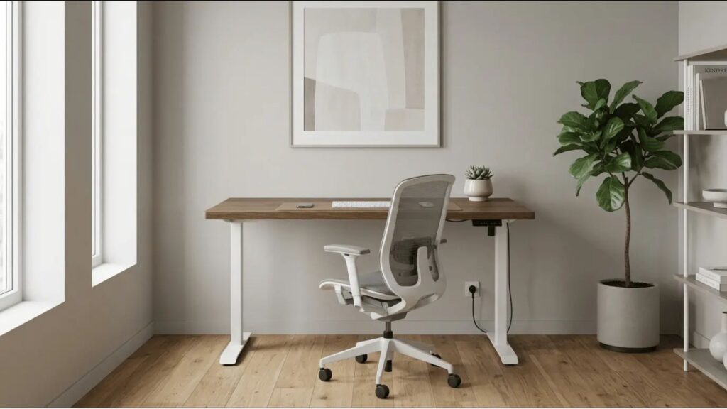 Ergonomiczne domowe biuro dlaczego fotel i biurko regulowane to duet idealny