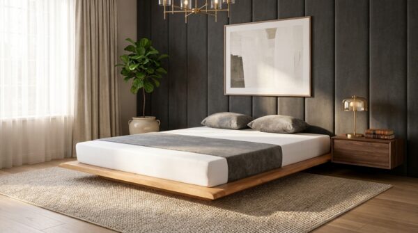 lozko dwuosobowe flat 160 cm buk lite drewno generated